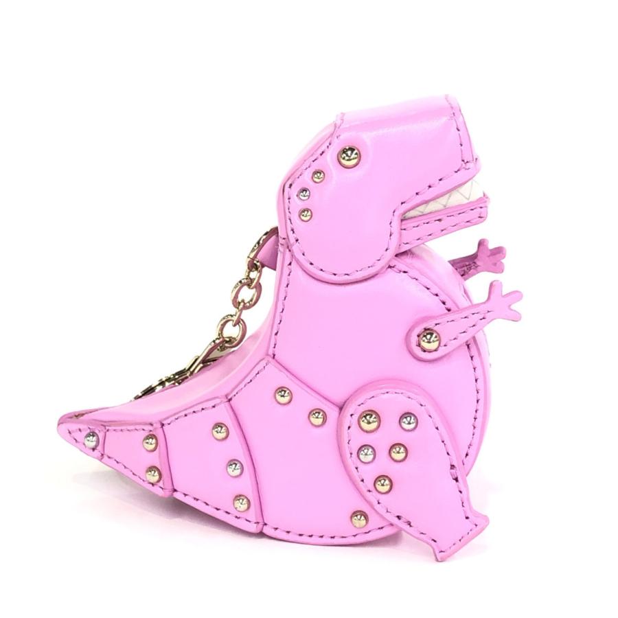 ケイトスペード バッグチャーム ピンク恐竜 レディース kate spade 