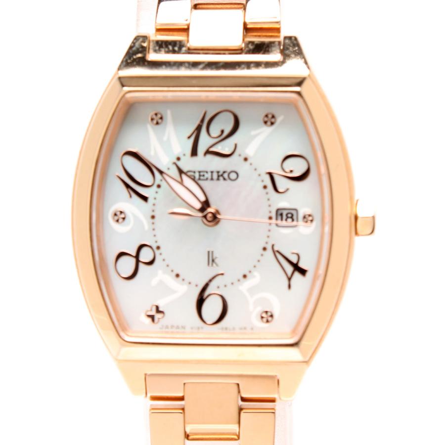 SEIKO セイコー LUKIA ルキア レディースソーラー 3針 2016年製造 V137