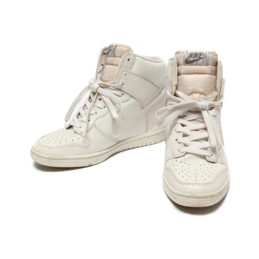 ナイキ インヒールスニーカー 5289 105 Dunk Sky Hi ダンクスカイハイ レディース Size 24 5 L Nike 中古 Aol Hugall Fashion ハグオール 通販 Yahoo ショッピング