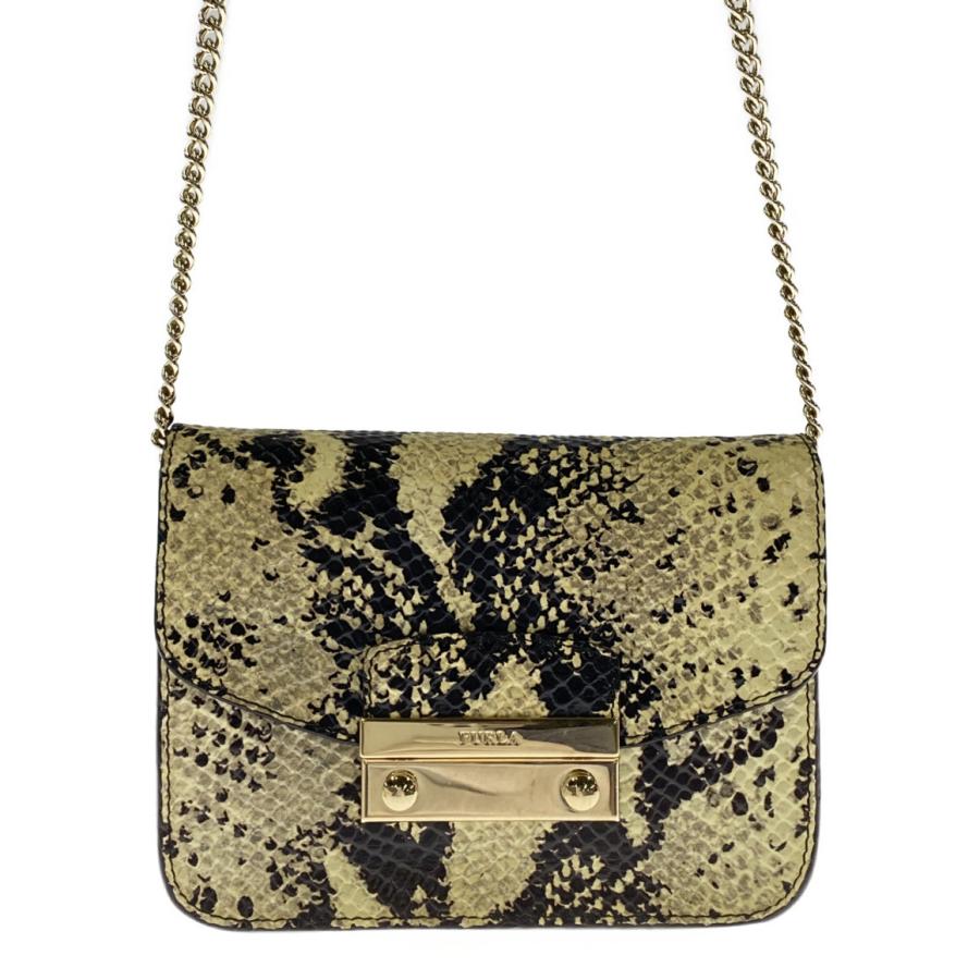 フルラ ショルダーバッグ パイソン柄 メトロポリス レディース FURLA  