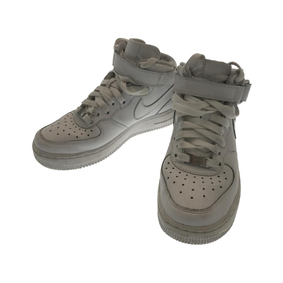 ナイキ スニーカー ハイカット Air Force 1 Mid 113 レディース Size 22 5cm S Nike 中古 Aol Hugall Fashion ハグオール 通販 Yahoo ショッピング