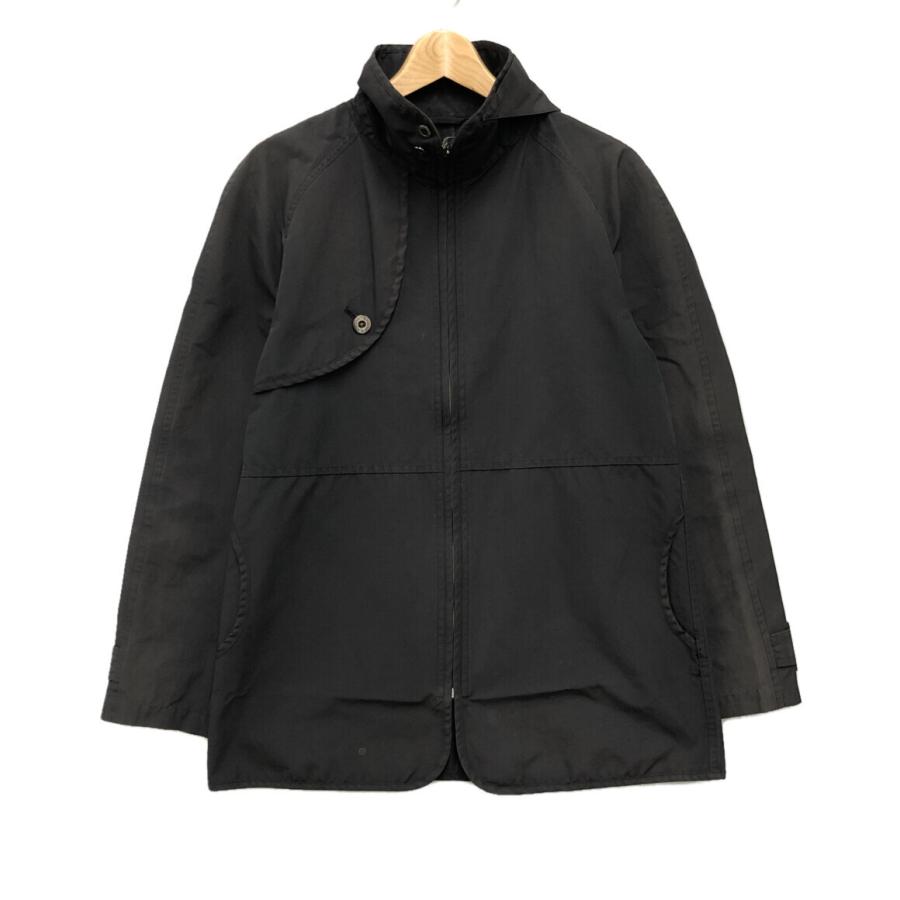 バーバリーブラックレーベル ガンパッチ付スタンドカラージャケット Bmp71 701 09 メンズ Size L L Burberry Black Label 中古 Aol Hugall Fashion ハグオール 通販 Yahoo ショッピング