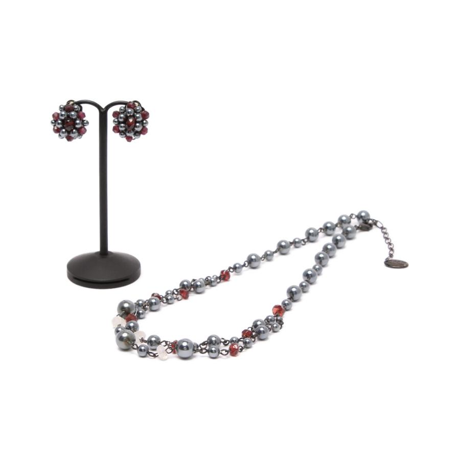 ネックレス イヤリング2点セット レディース VENDOME BOUTIQUE 中古