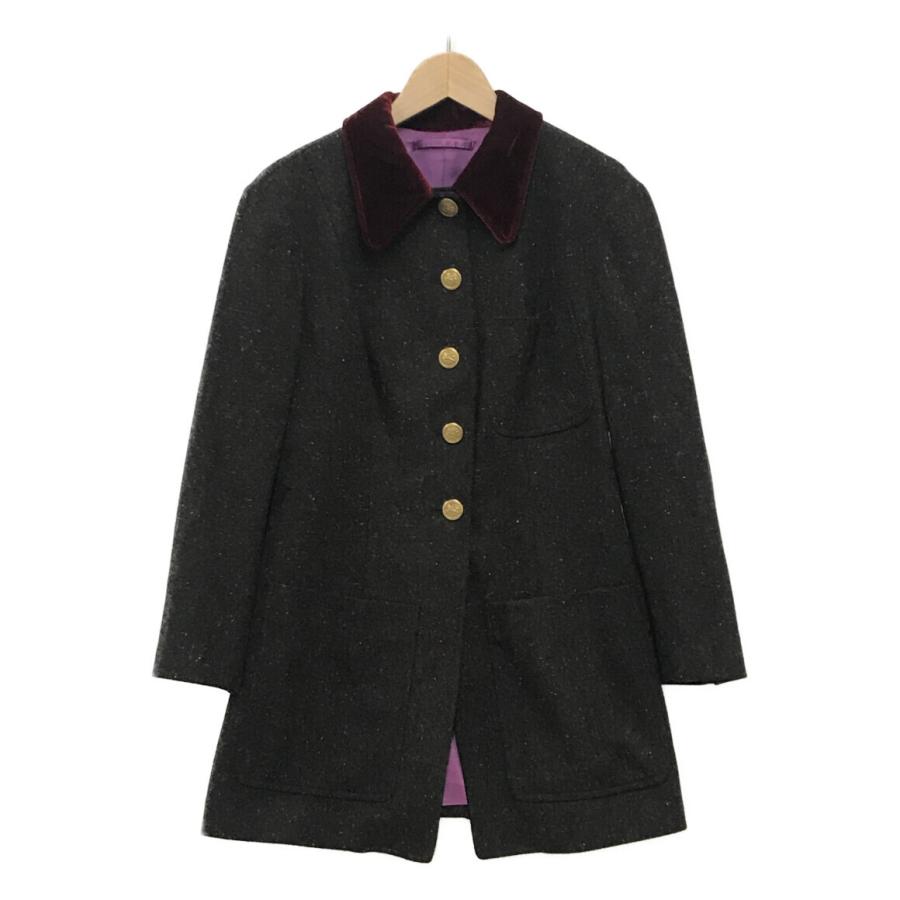 エトロ ハーフコート ブラウン レディース SIZE 44 (L) ETRO 中古 