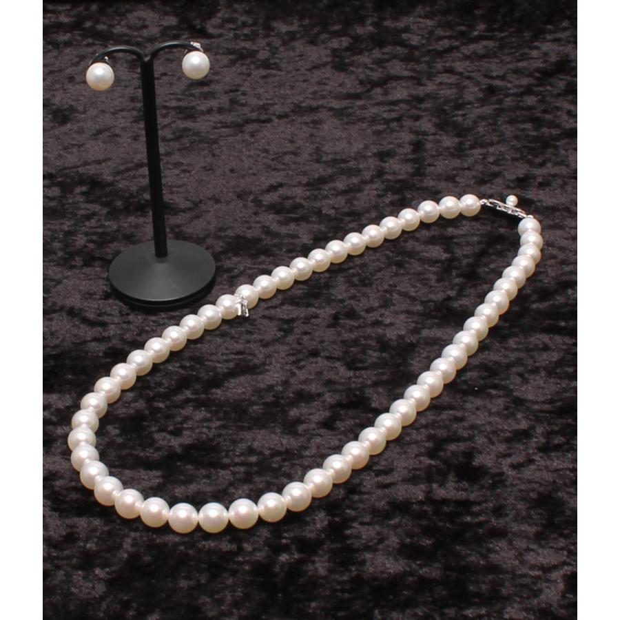 美品 ミキモト ネックレス ピアス 2点セッ | www.jarussi.com.br