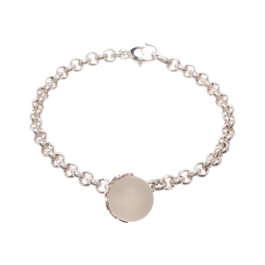 美品 ラリック レザーブレスレット LALIQUE