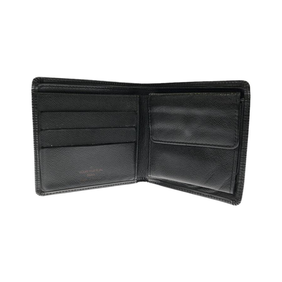 ルイヴィトン 二つ折り財布 ポルトフォイユ マルコ ノワール M63652  