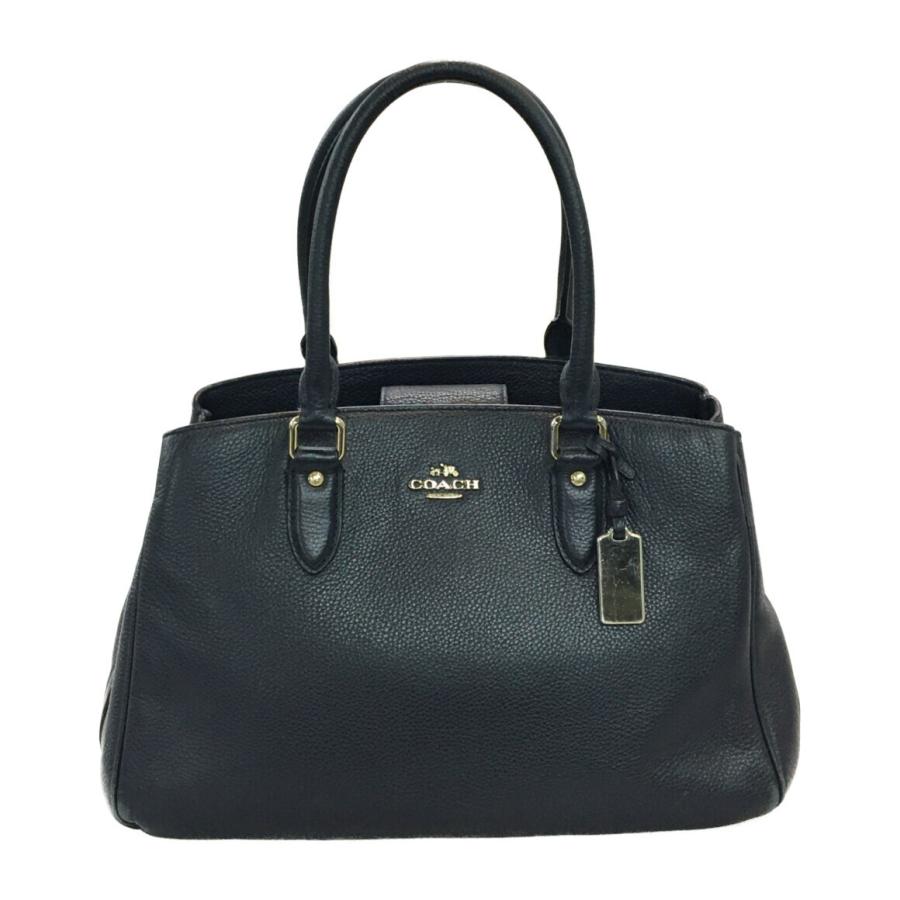 コーチ ハンドバッグ ネイビー 36373 レディース COACH 中古 : Rehello 