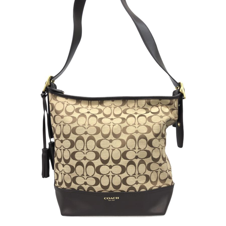 コーチ ショルダーバッグ F21551 シグネチャー レディース COACH 中古  