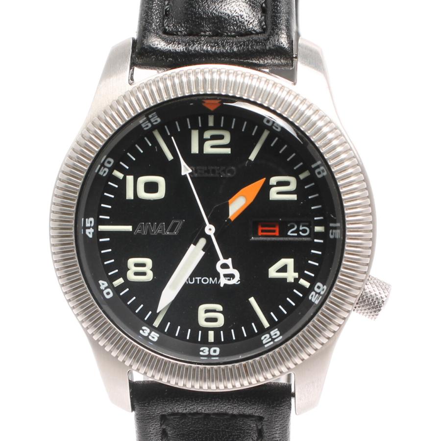 SEIKO(セイコー) / 自動巻腕時計/アナログ/ナイロン/BLK/BLK