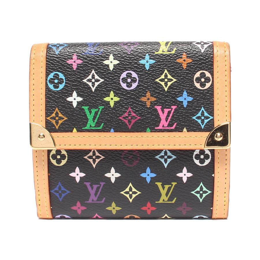 ルイヴィトン Wホック二つ折り財布 ポルトモネ ビエカルトクレディ 