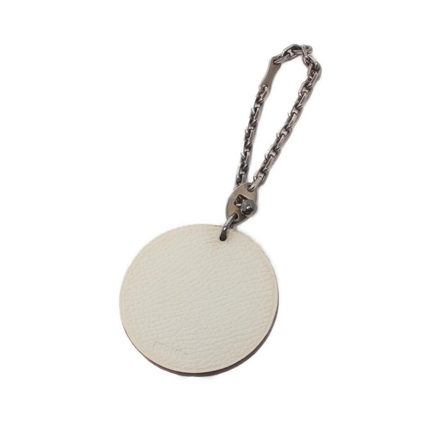 美品 エルメス バッグチャーム キーホルダー トナカイ 925 レディース  