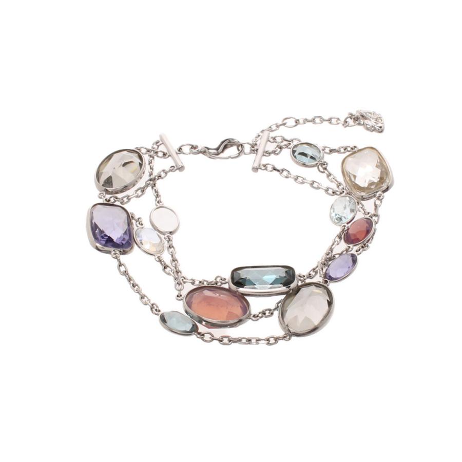 美品 スワロフスキー 3連ブレスレット レディース SWAROVSKI 中古 