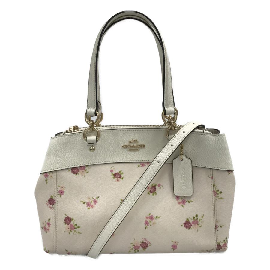 コーチ 2way ハンドバッグ ショルダーバッグ 斜め掛け 花柄