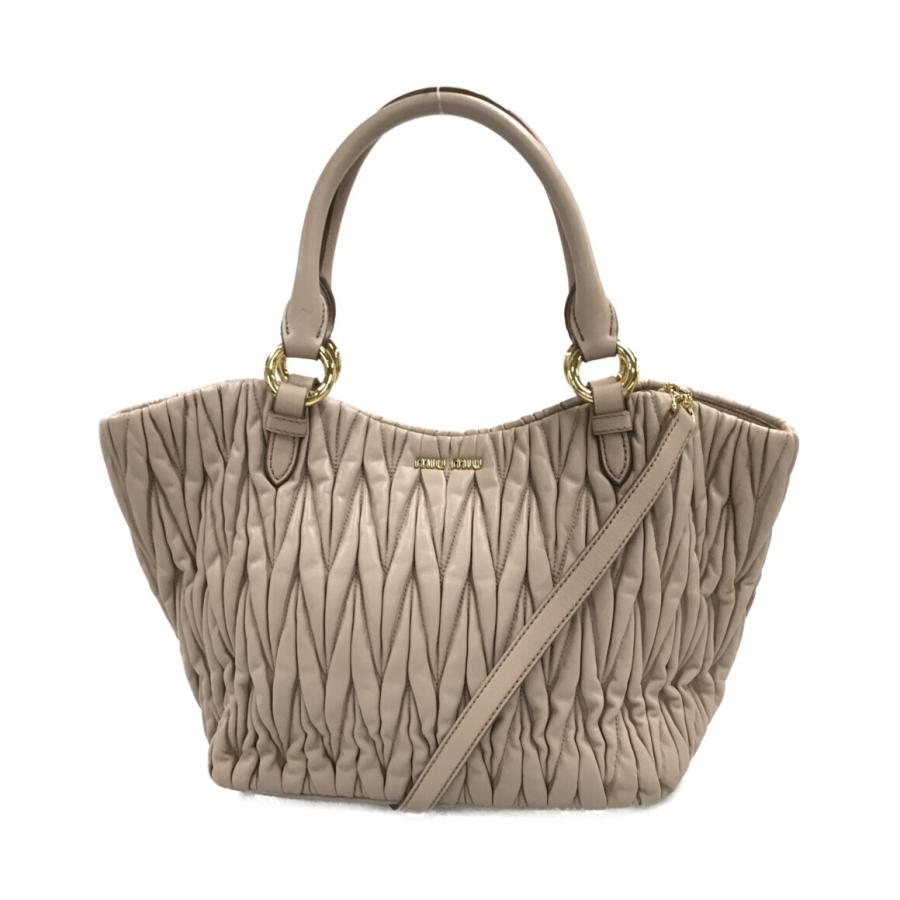 ミュウミュウ 2way ハンドバッグ ショルダーバッグ 斜め掛け  