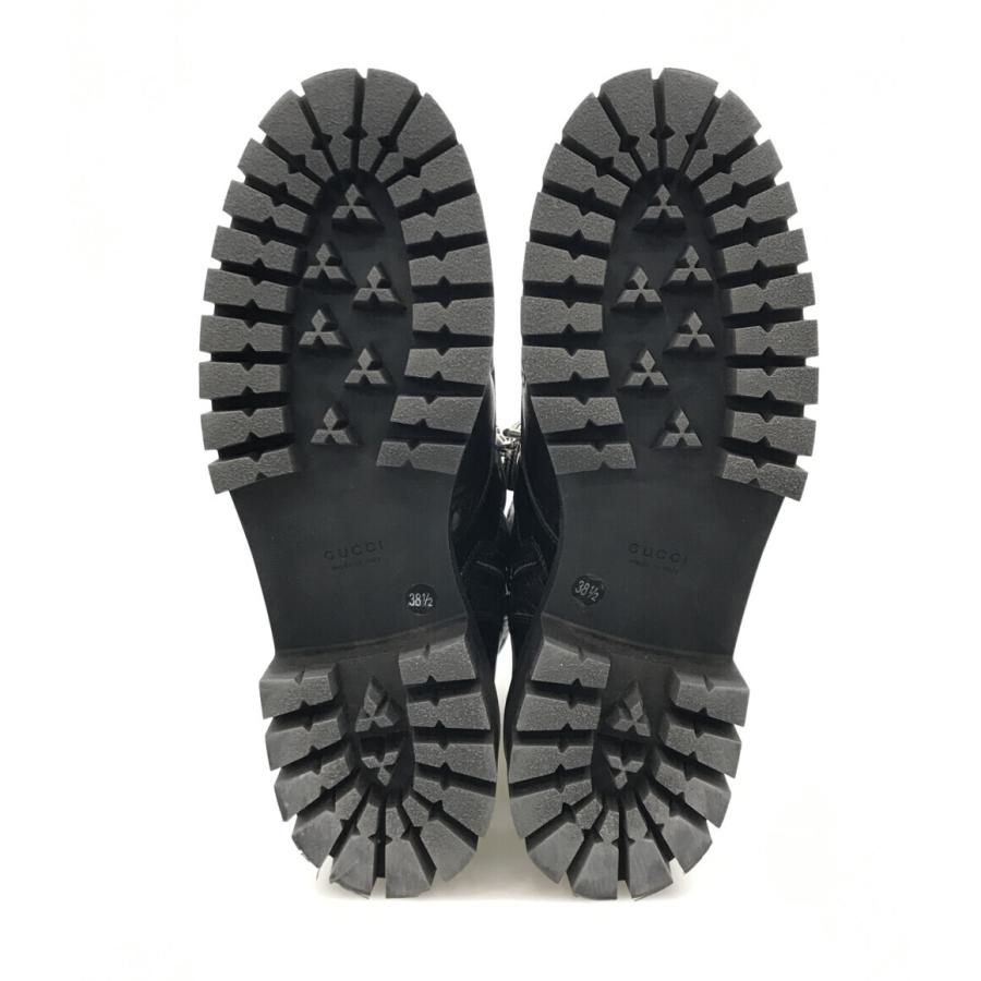 グッチ 厚底ショートブーツ レディース SIZE 38 1/2 (XL以上 グッチ 厚底ショートブーツ レディース SIZE 38 1/2 (XL以上