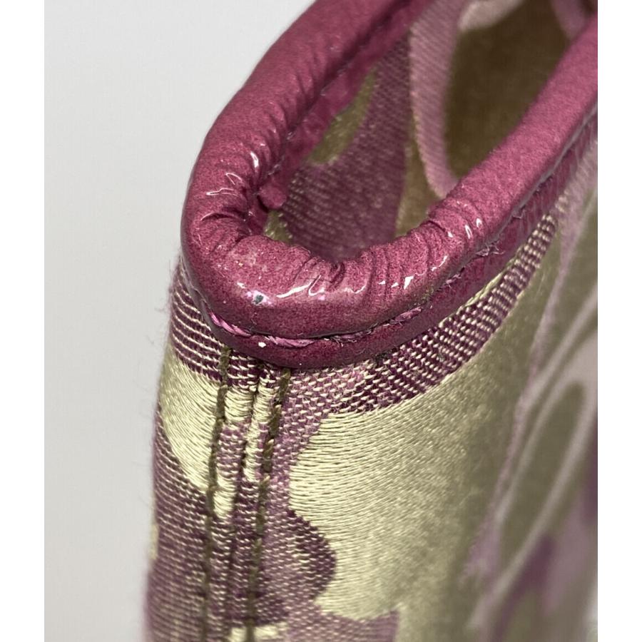 コーチ シグネチャー　ポーチ ターンロック リストレット レディース 美品 楽天市場】コーチ ポーチ レディース COACH 小物入れ