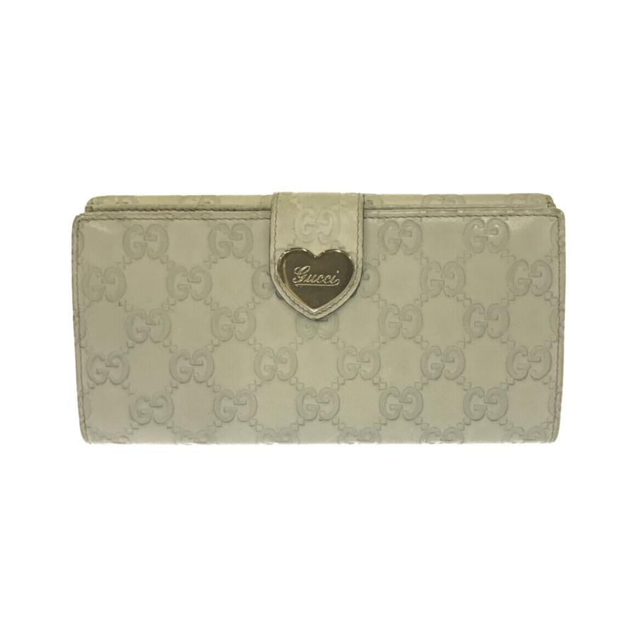 グッチ 長財布 ハートモチーフ 203550 3661 シマ レディース GUCCI  