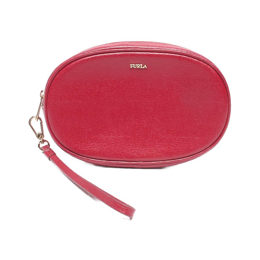 美品 フルラ ハンドストラップ付きポーチ 1022407 レディース FURLA 
