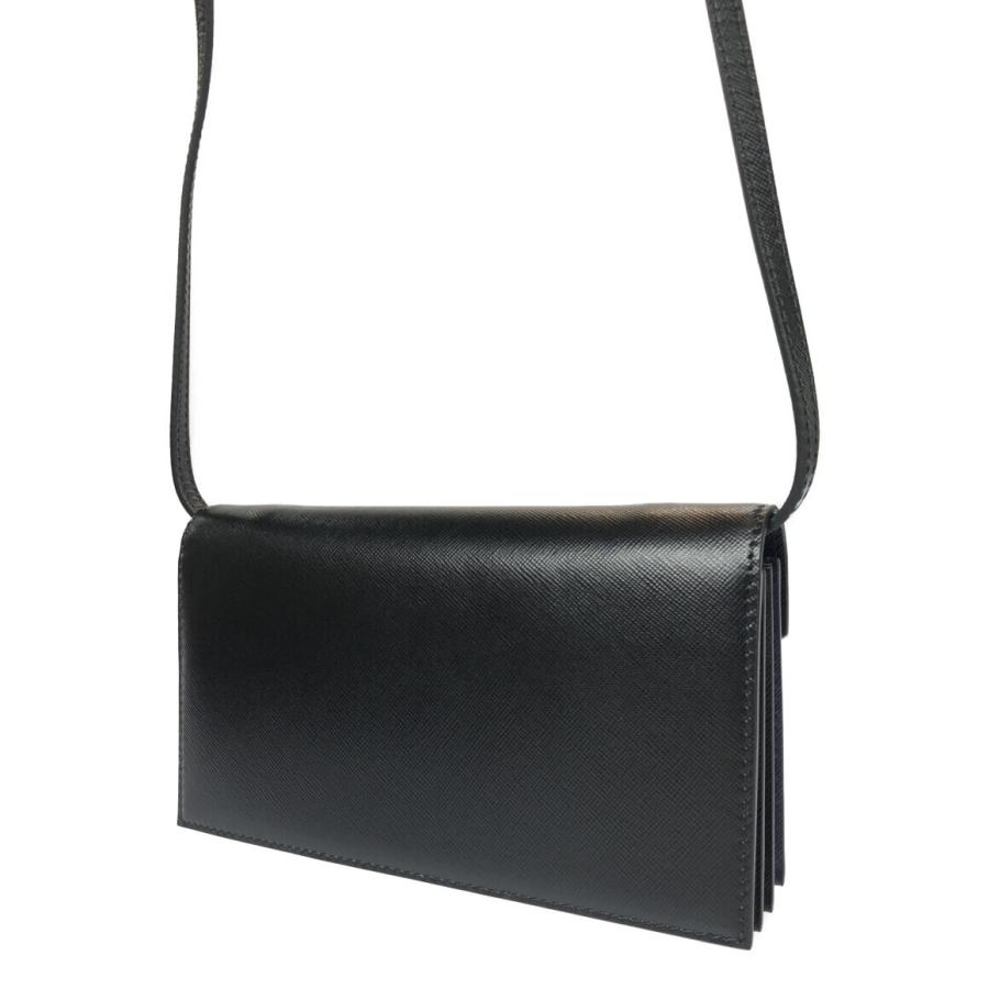 美品 マルニ 長財布 ショルダーウォレット PFMOT08U08 トランク 