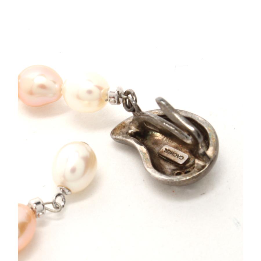 美品 ネックレス ブレスレット 2点セット SV 淡水パール約7x8mm 美品 ネックレス ブレスレット 2点セット SV 淡水パール約7x8mm