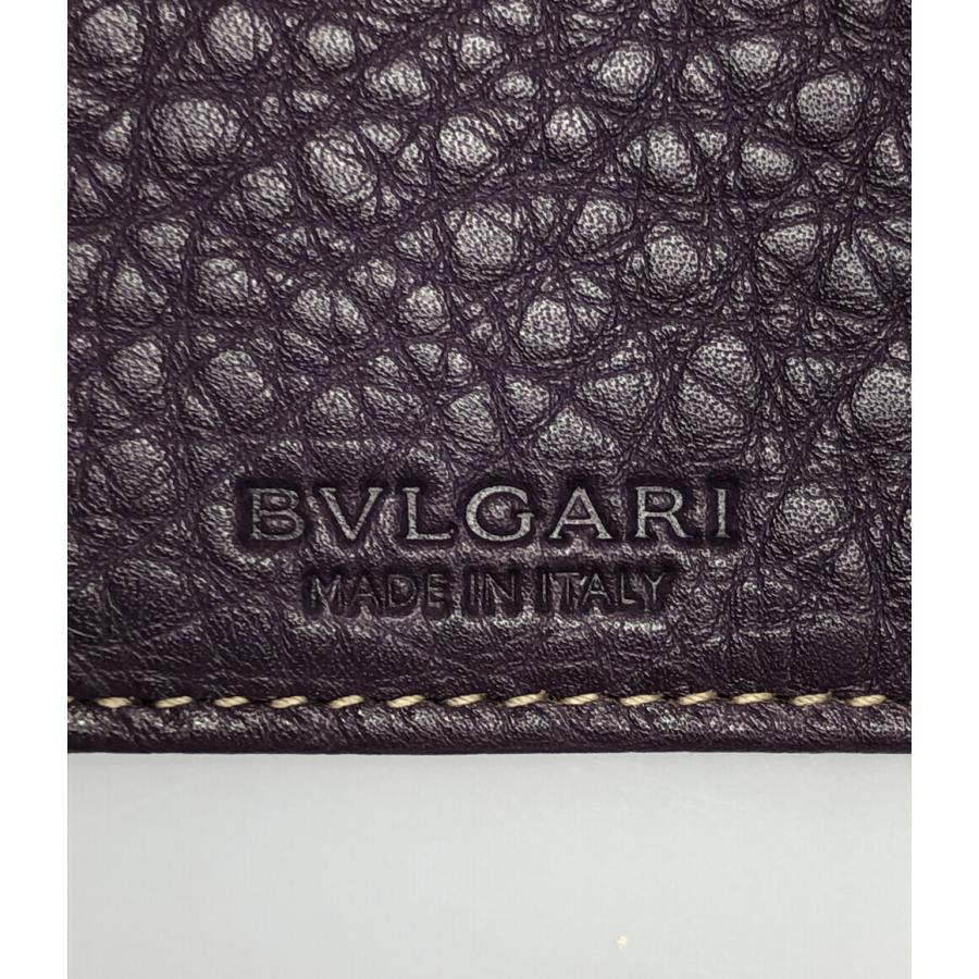 ブルガリ 手帳カバー ダブルリング ロゴマニア レディース Bvlgari 