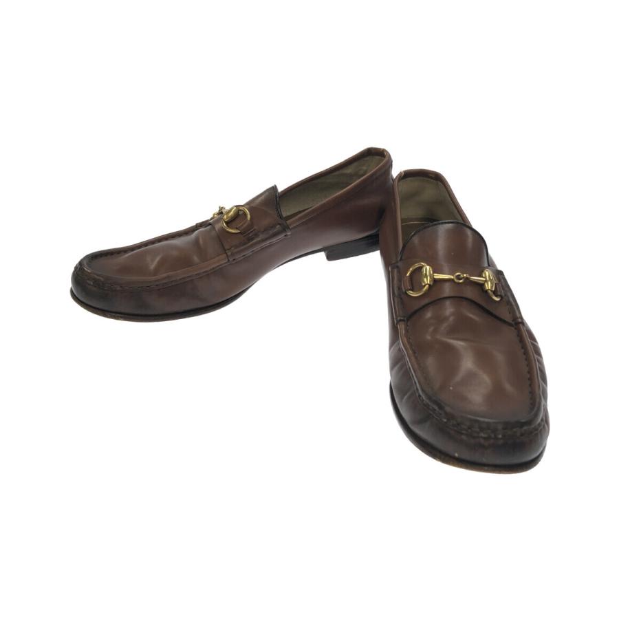 グッチ ホースビットローファー ?309701 BLM00 2361 メンズ SIZE 9 1/2 