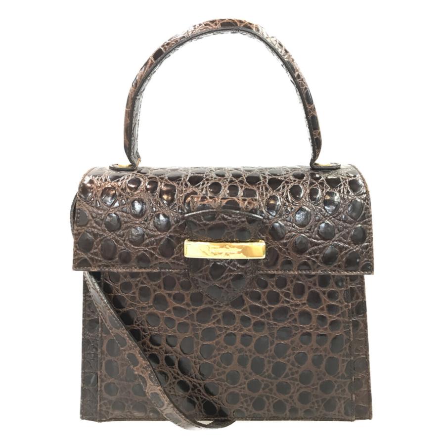 訳あり フェラガモ ガンチーニ 2way ハンドバッグ