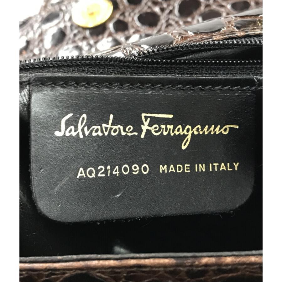 訳あり サルバトーレフェラガモ 2way ハンドバッグ クロスショルダー