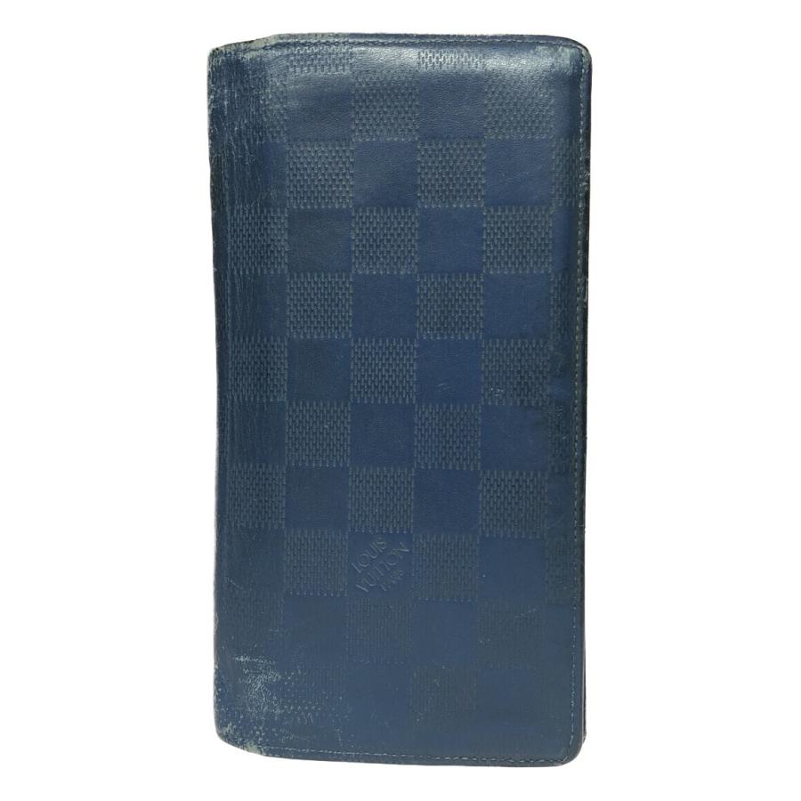 ルイヴィトン 長財布 ポルトフォイユ ブラザ N63205 ダミエアンフィニ  