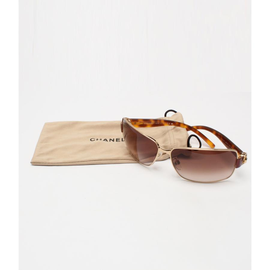 美品 シャネル サングラス アイウェア 4151 66□13 レディース CHANEL 
