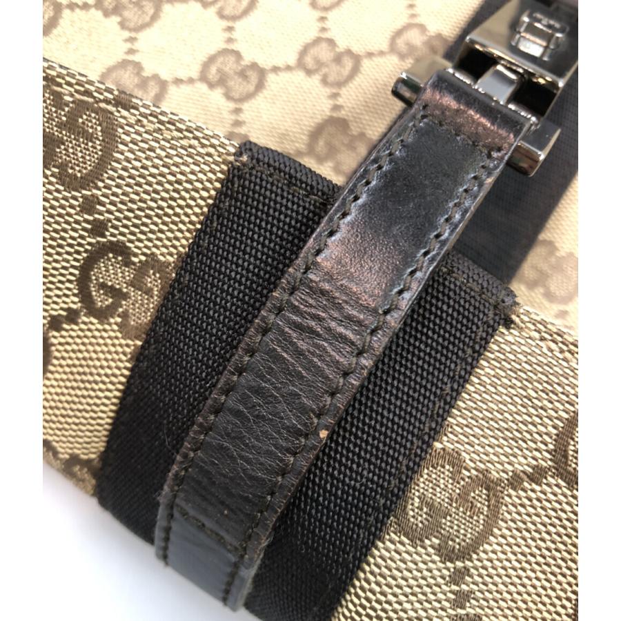 グッチ ワンショルダーバッグ 肩掛け 001 3355 002122 GGキャンバス ジャッキー レディース  GUCCI 中古｜hugall｜06