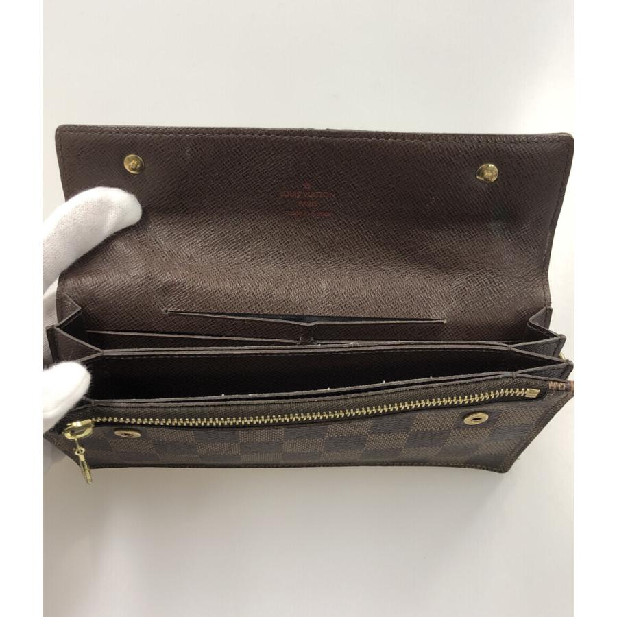 ルイヴィトン Louis Vuitton ダミエ エベヌ ポルトフォイユ.アコル  