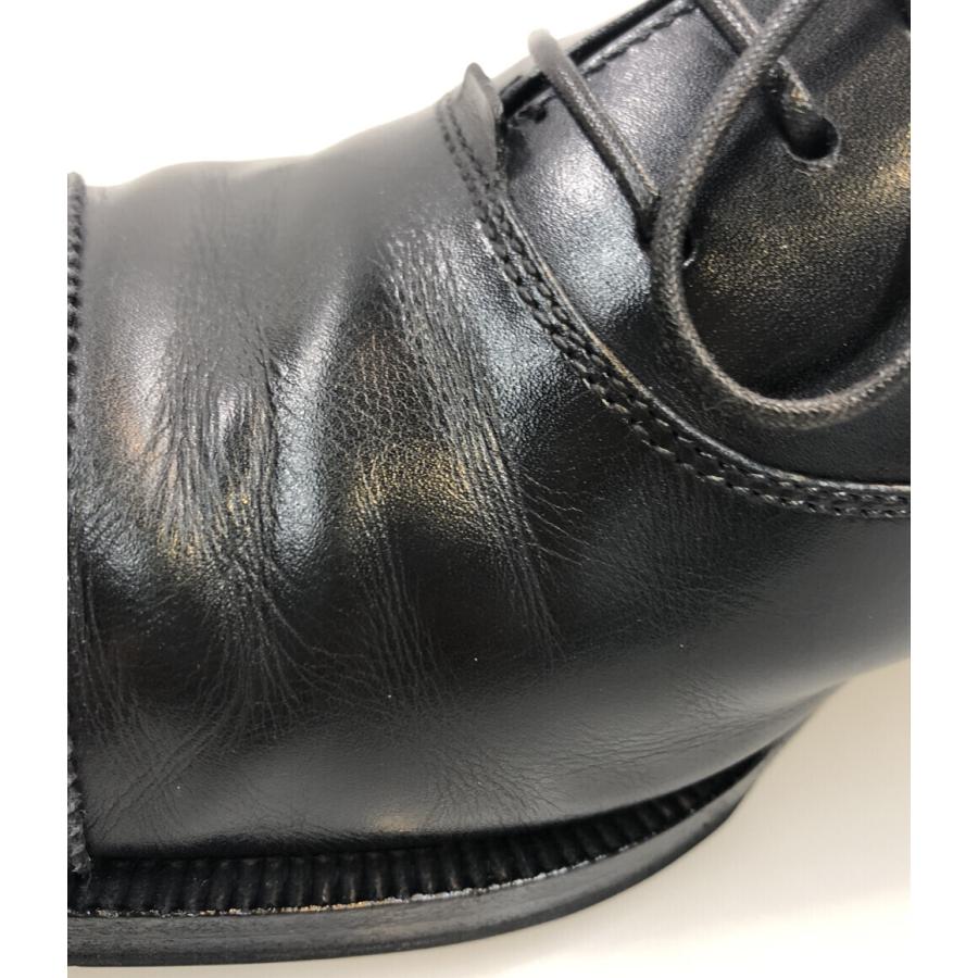 未使用 サルヴァトーレフェラガモ レザー ドレスシューズ ビジネス ブラック 7 FERRAGAMO サルヴァトーレフェラガモ Salvatore Ferragamo