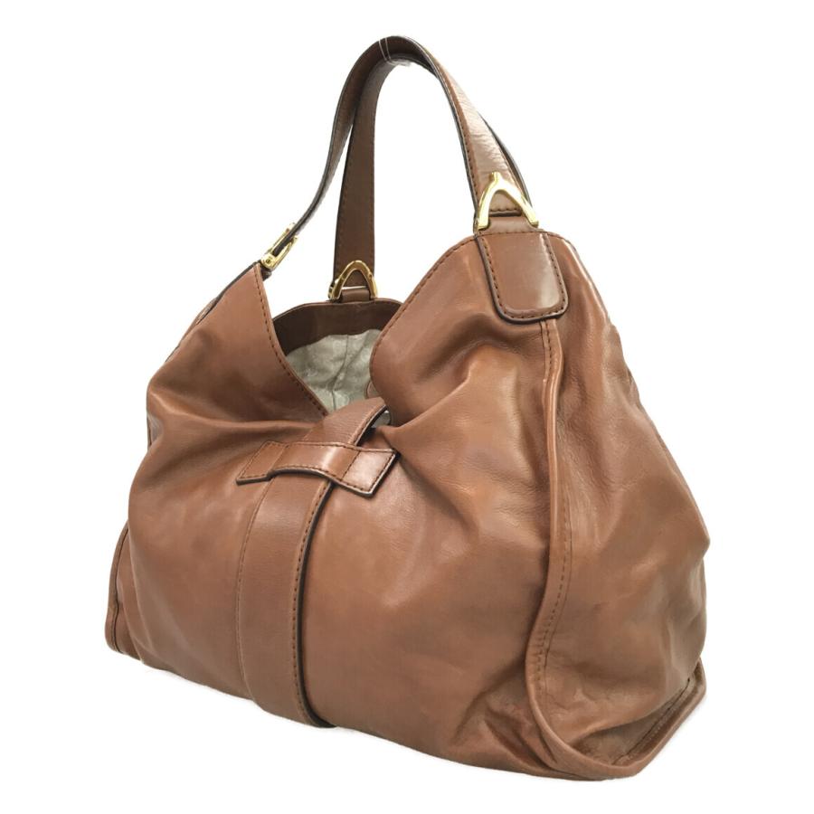 カズ出品 GUCCI(グッチ) / トートバッグ_スティラップ/レザー/BLK