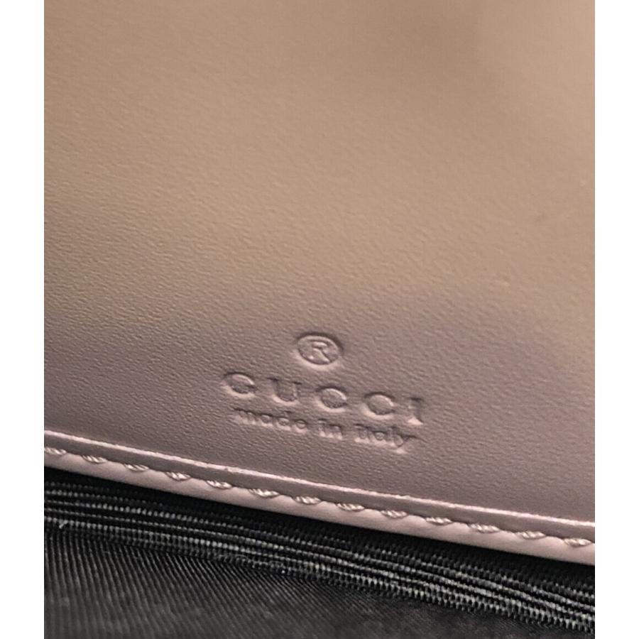 グッチ ラウンドファスナー長財布 388680 グッチシマ レディース GUCCI 中古｜hugall｜04