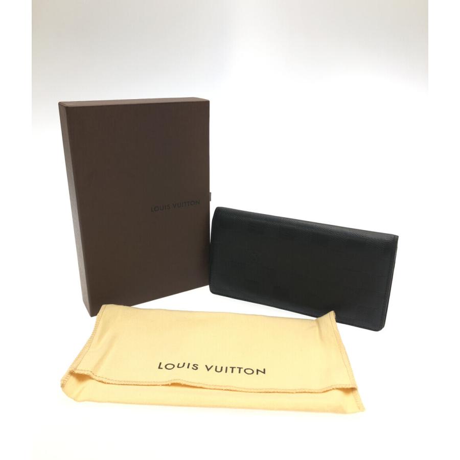 ルイヴィトン 二つ折り長財布 ポルトフォイユ ブラザ N63010 ダミエ