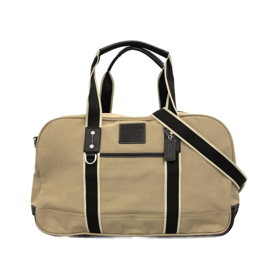 コーチ 2way ボストンバッグ ショルダーバッグ 斜め掛け F70582 メンズ  