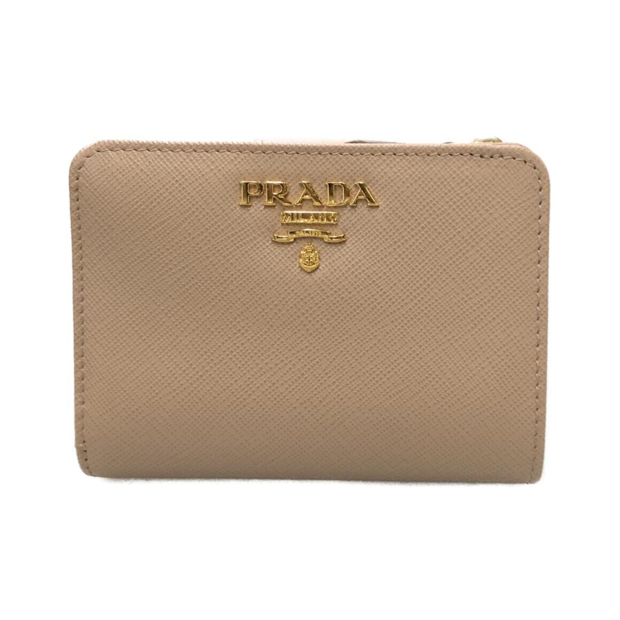 美品 プラダ 二つ折り財布 1ML018 レディース PRADA 中古 : Rehello by