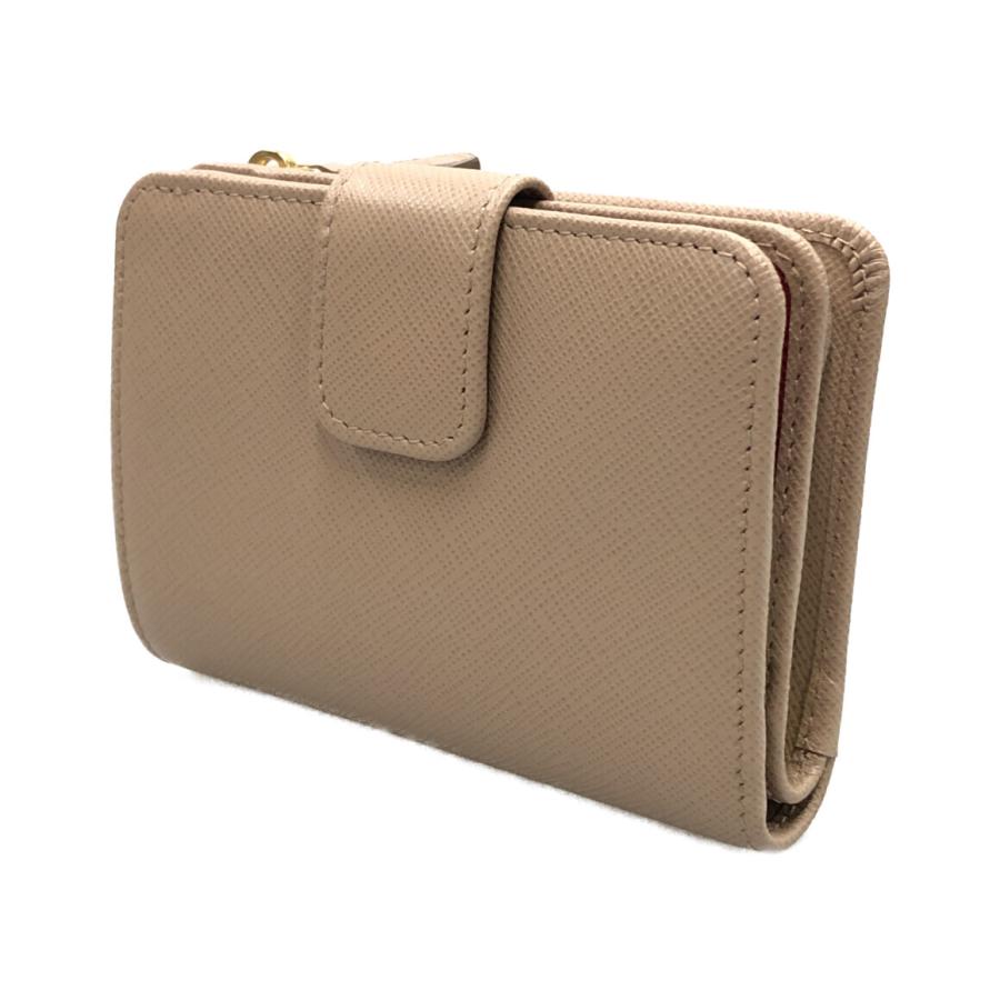 美品 プラダ 二つ折り財布 1ML018 レディース PRADA 中古 : Rehello by