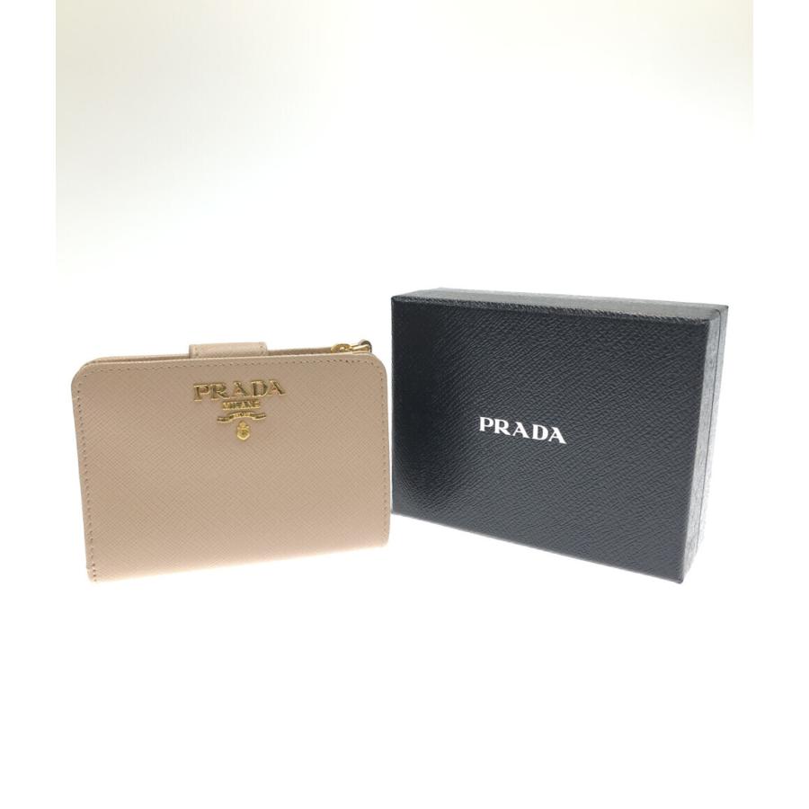 美品 プラダ 二つ折り財布 1ML018 レディース PRADA 中古 : Rehello by