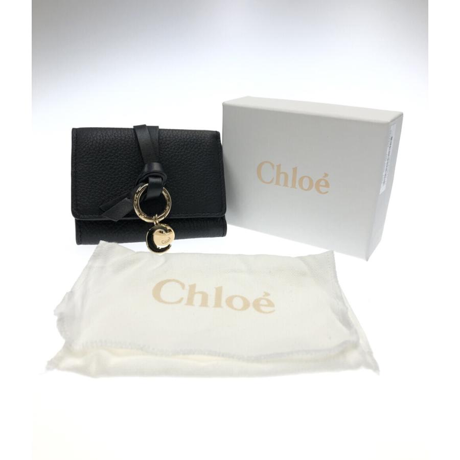 レディース Chloe クロエ 01-22-60-65 三つ折り財布 ライトグリーン