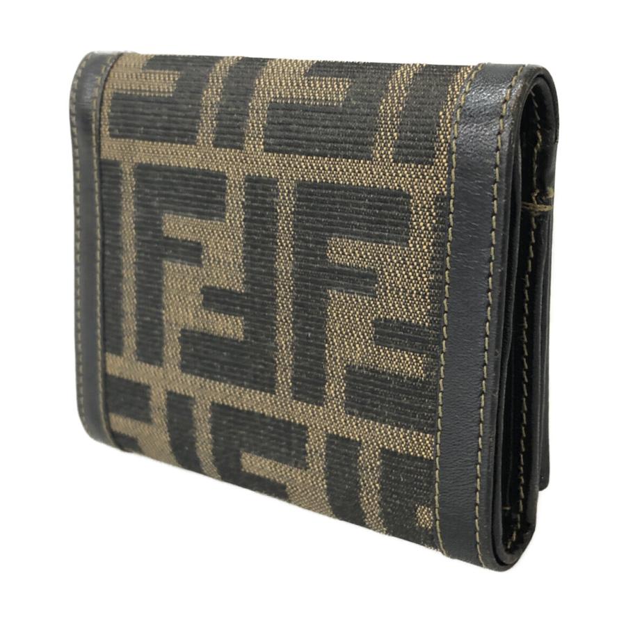 フェンディ 三つ折り財布 2270-30959-079 ズッカ レディース FENDI