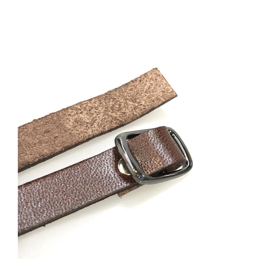 ブレスレット 進撃の巨人 リヴァイ ペリドット 栃木レザー メンズ 中古