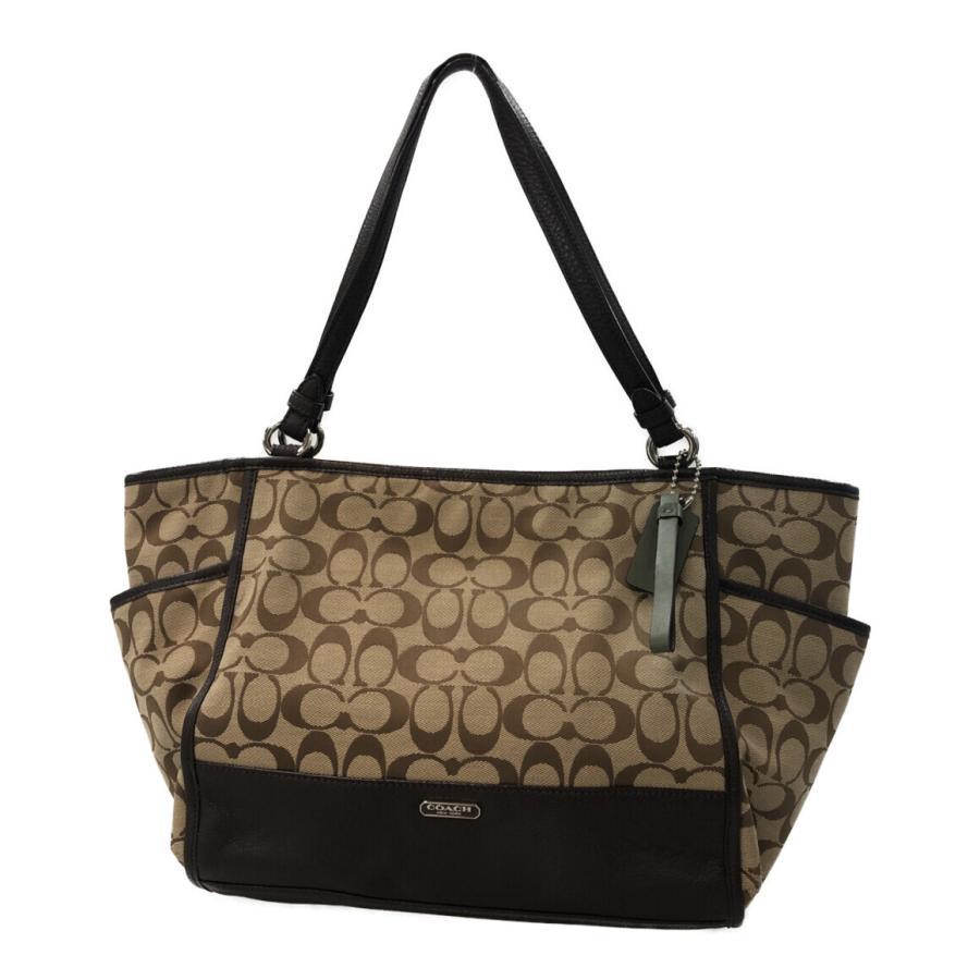 コーチ トートバッグ F28728 シグネチャー レディース COACH 中古