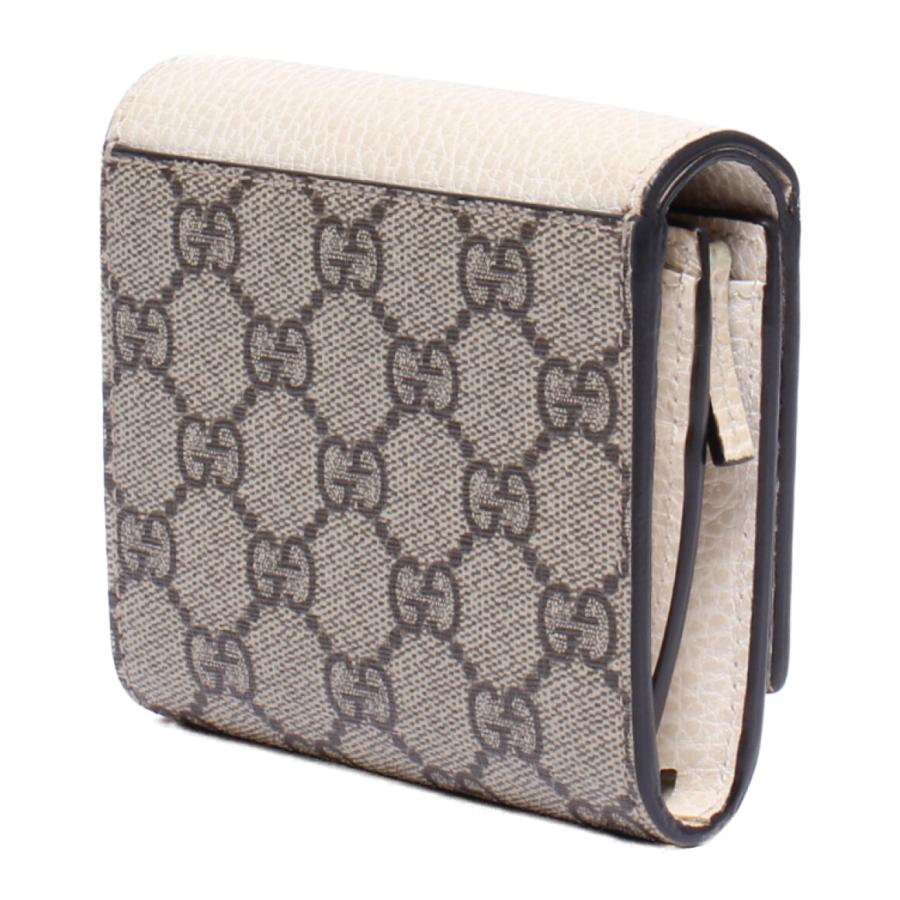 グッチ 二つ折り財布 598587 2184 GGマーモント レディース GUCCI 中古  