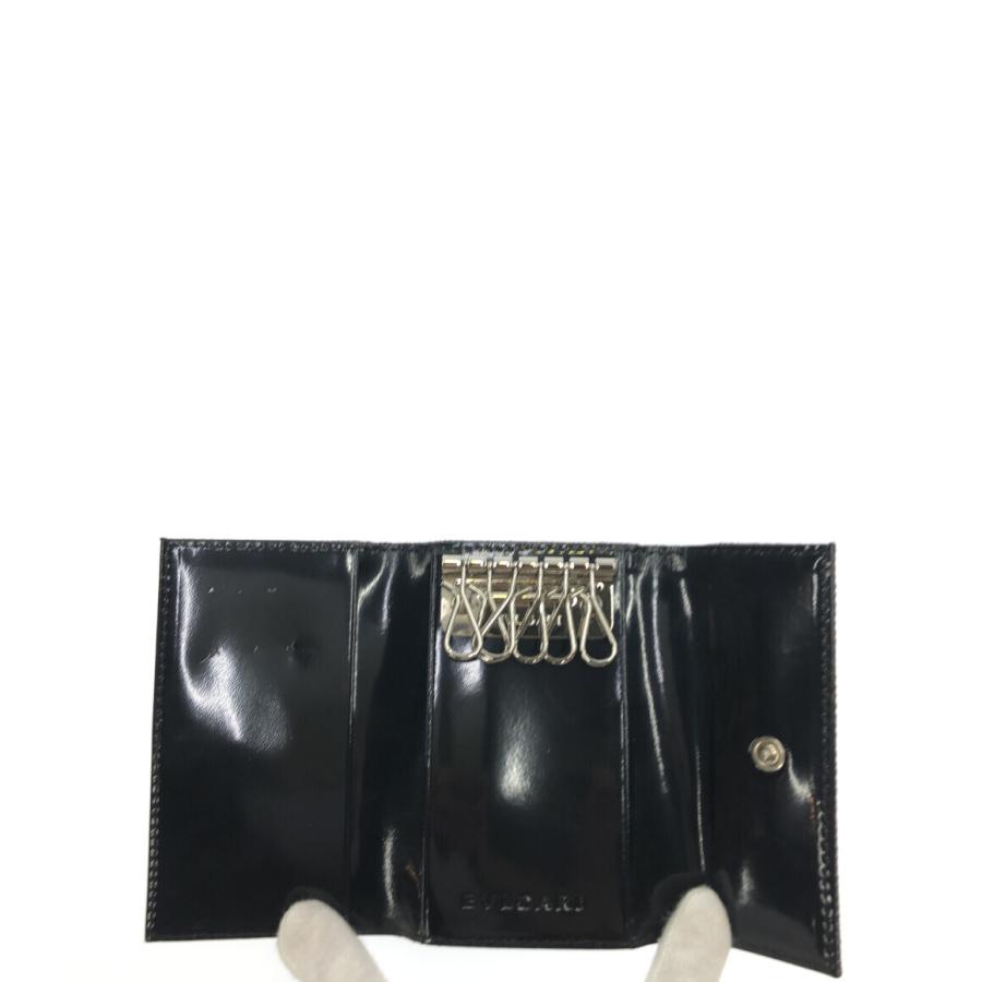 未使用❗BVLGARI　6連キーケース 国内即発☆BVLGARI☆ブルガリブルガリレザー6連キーケース