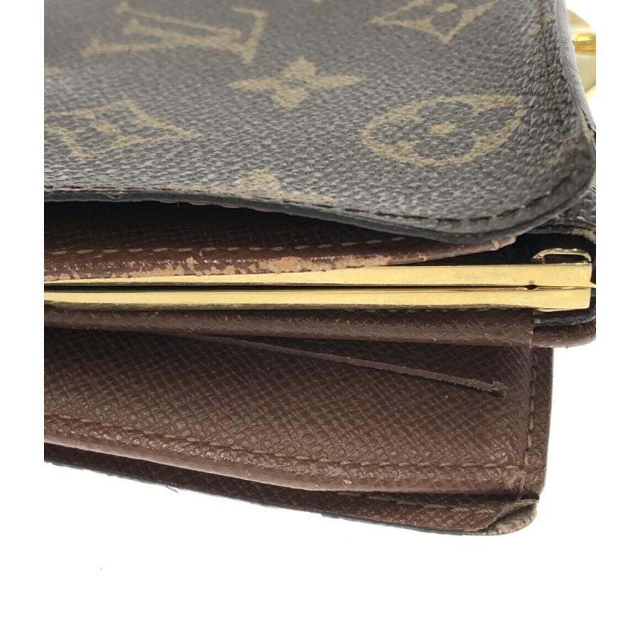 ルイヴィトン 二つ折りがま口財布 ポルトフォイユ ヴィエノワ M61673