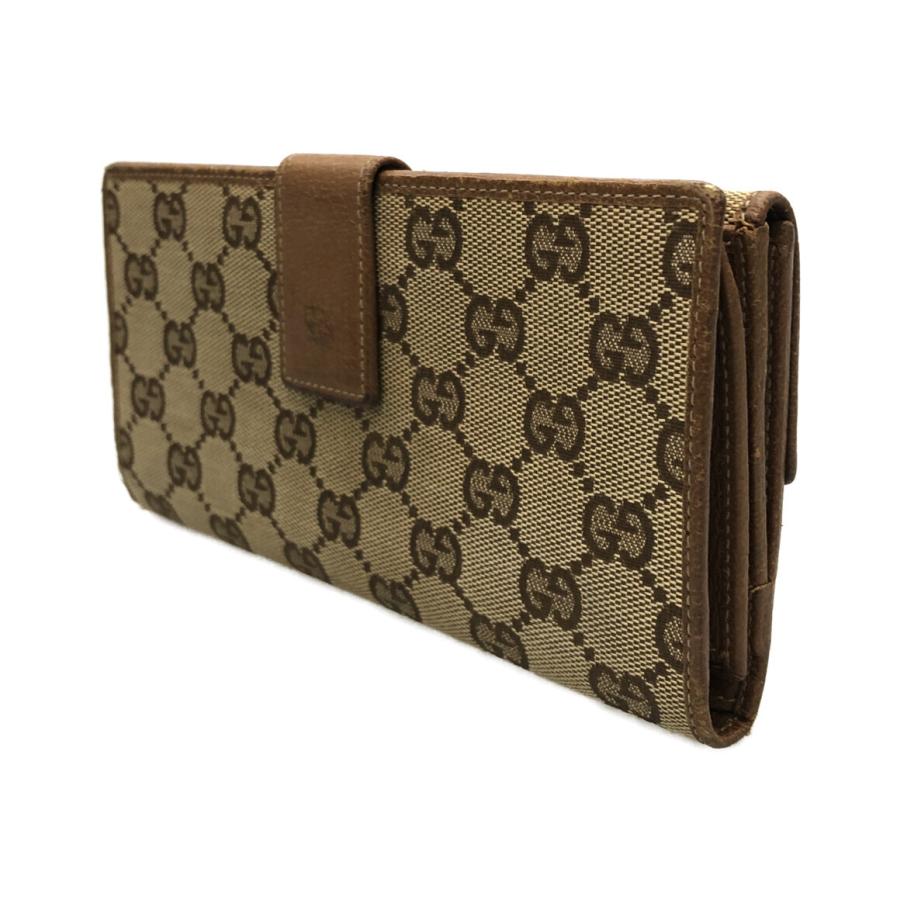 グッチ 二つ折り長財布 112715・3661 GGキャンバス レディース GUCCI
