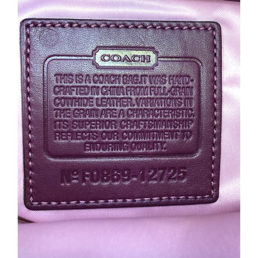 コーチ がま口ショルダーバッグ 肩掛け F73278 レディース COACH 中古